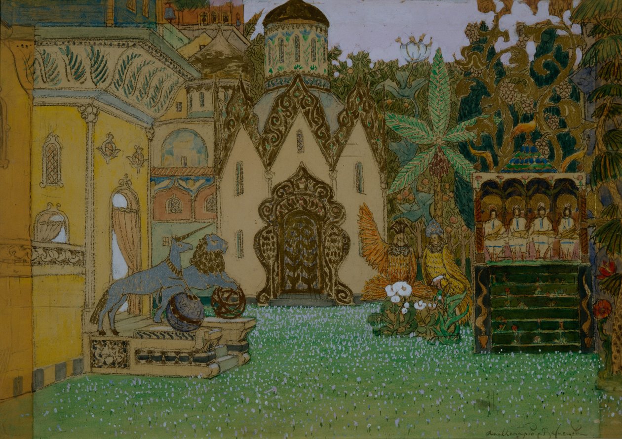 Décor de scène pour l