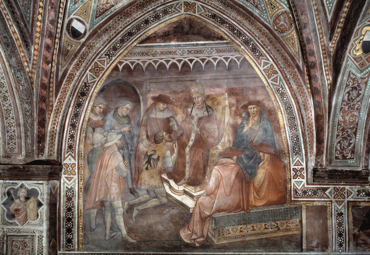 Pape Alexandre III - Aretino Luca Spinello or Spinelli