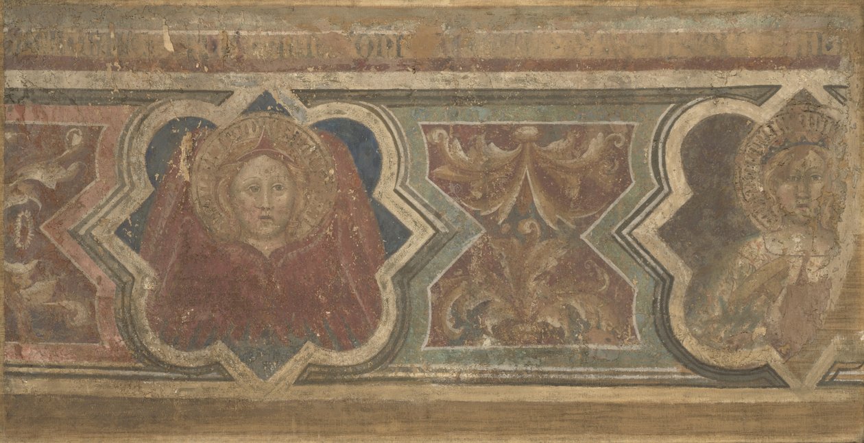 Bordure décorative, vers 1390 - Aretino Spinello