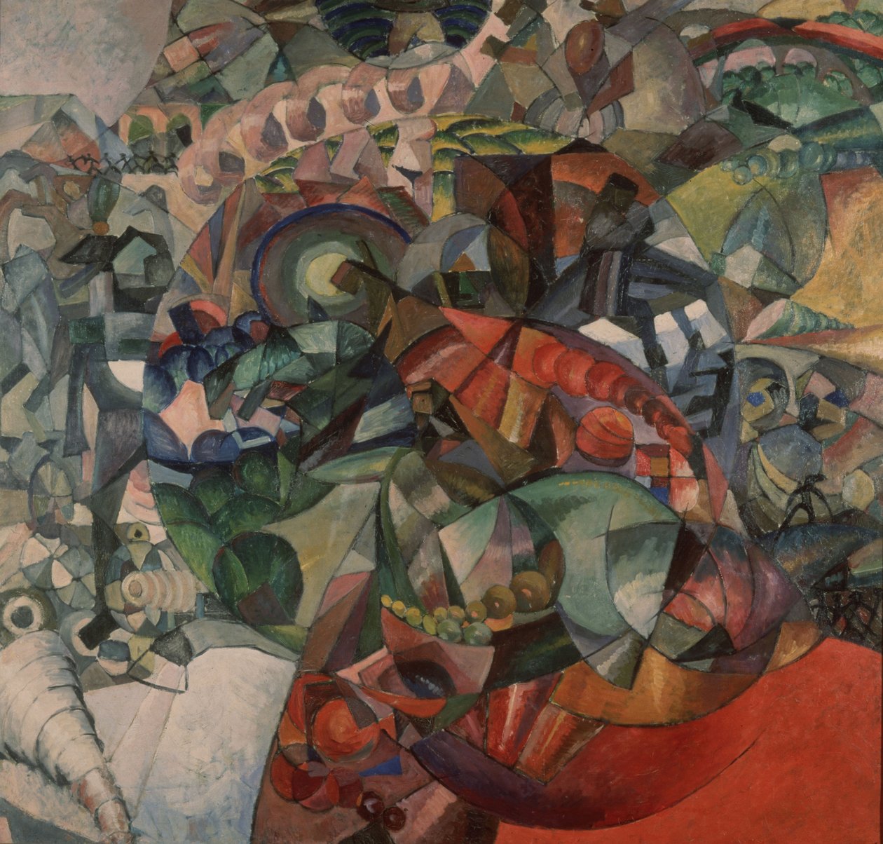 Allégorie de la guerre patriotique de 1812, 1912 - Aristarkh Vasilievic Lentulov