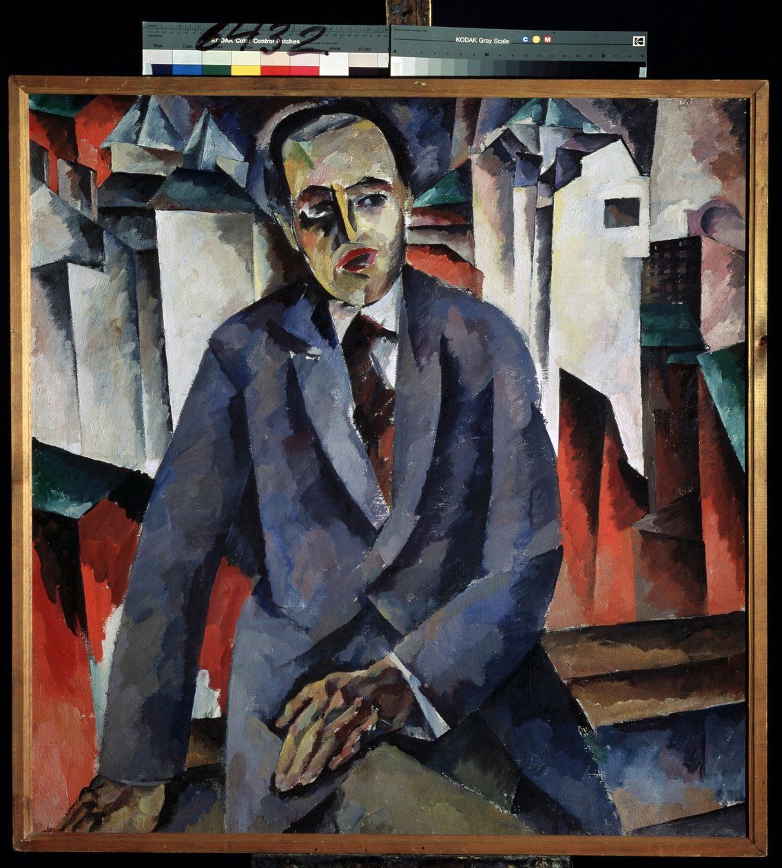Portrait du régisseur Alexander Tairov - Aristarkh Vasilievic Lentulov