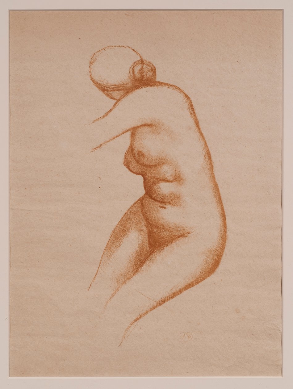 Nue Assise - Aristide Maillol