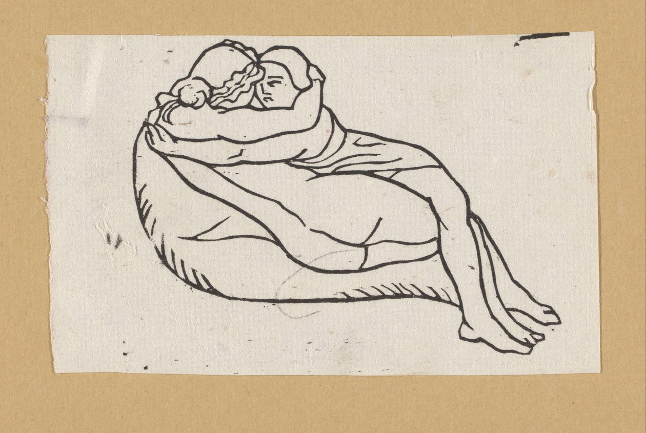 Daphnis und Chloë zusammen liegend - Aristide Maillol