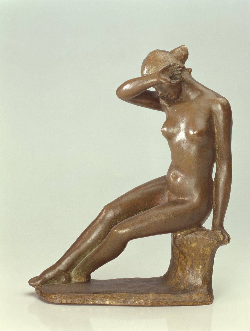 Femme se couvrant le visage avec sa main, 1900 - Aristide Maillol