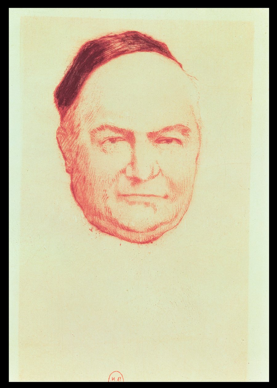 Portrait de Charles Augustin Sainte-Beuve (1804-69) - Armand Rassenfosse