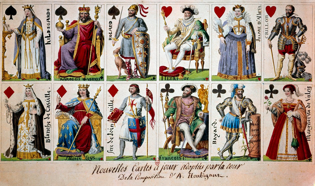 Figures historiques françaises de Charlemagne à Henri IV - Armand Gustave Houbigant