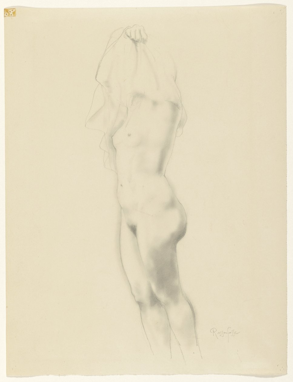 Femme nue debout - Armand Rassenfosse
