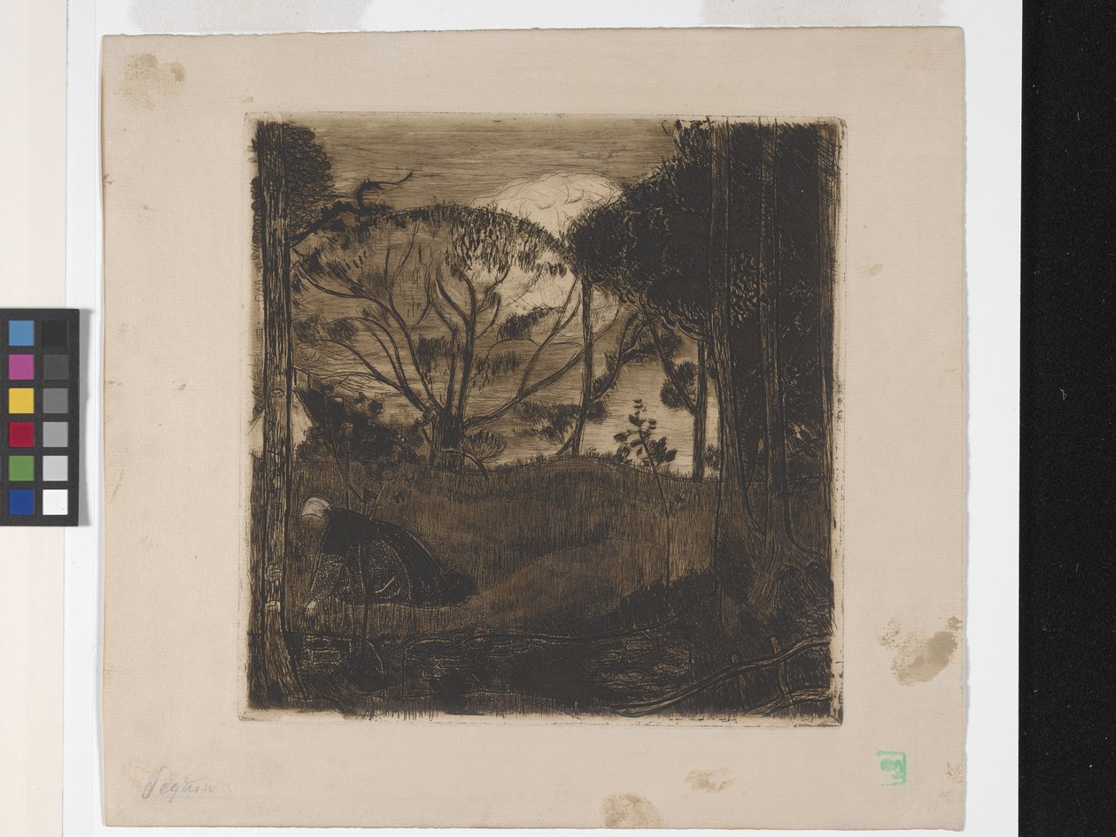 Le Soir ou La Glaneuse - Armand Séguin
