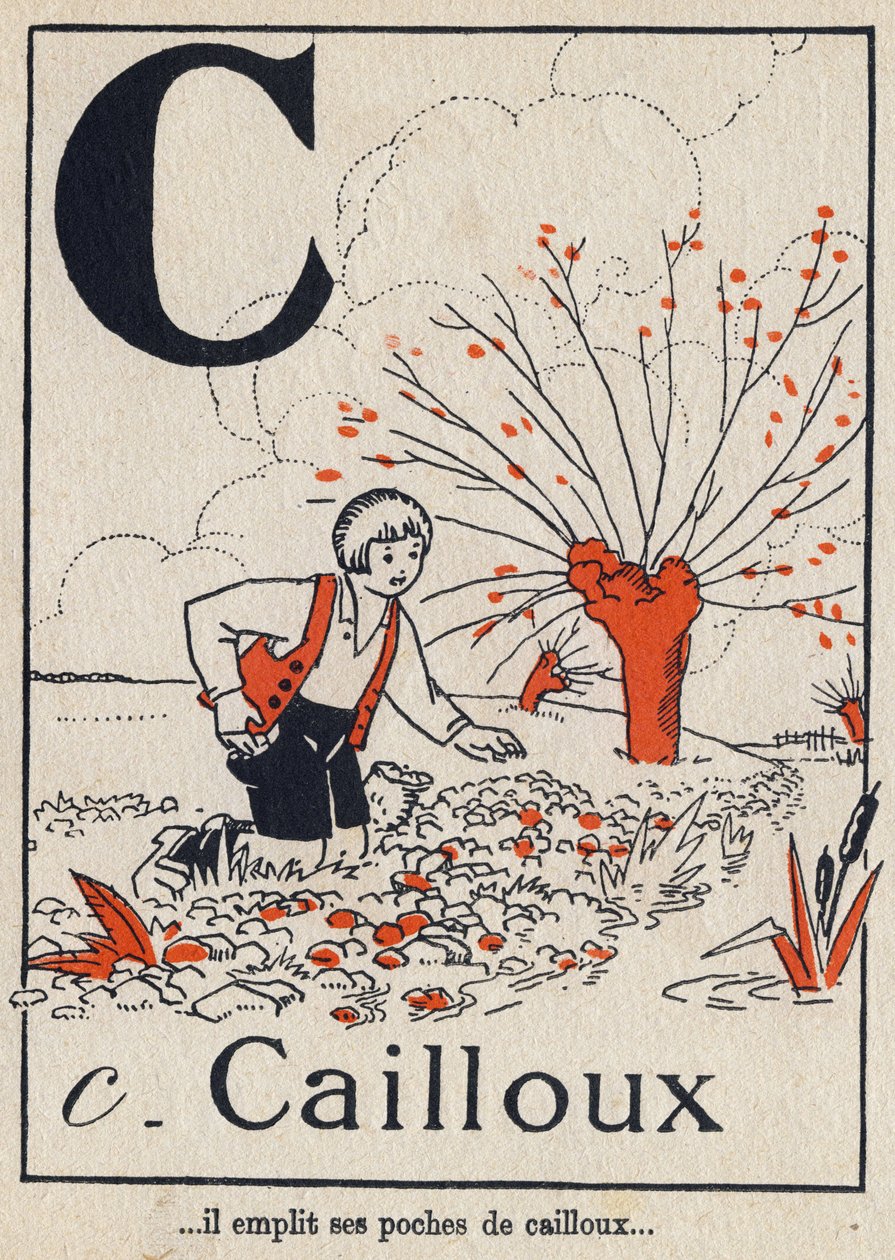 Lettre C : « Cailloux », dans L