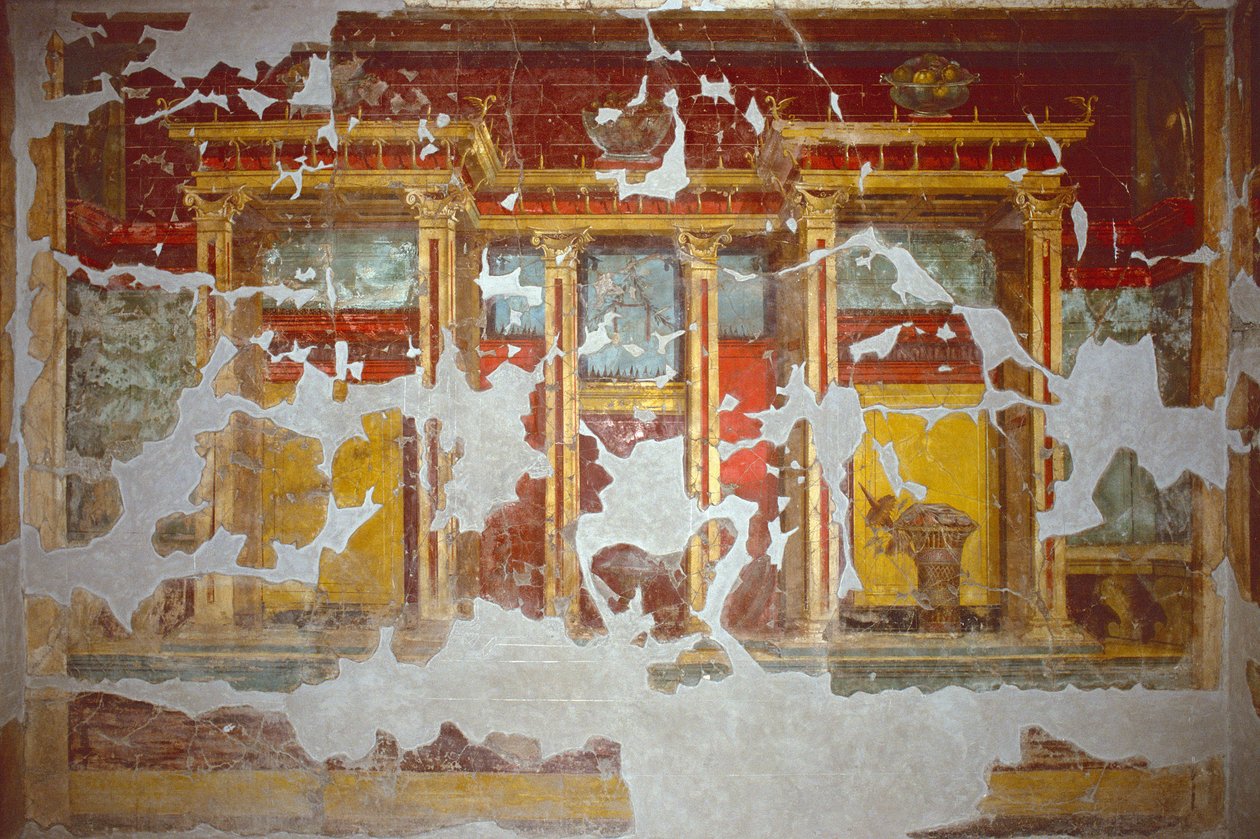 Salle de la Villa Poppée, Torre Annunziata (frais) - Arnaldo Vescovo
