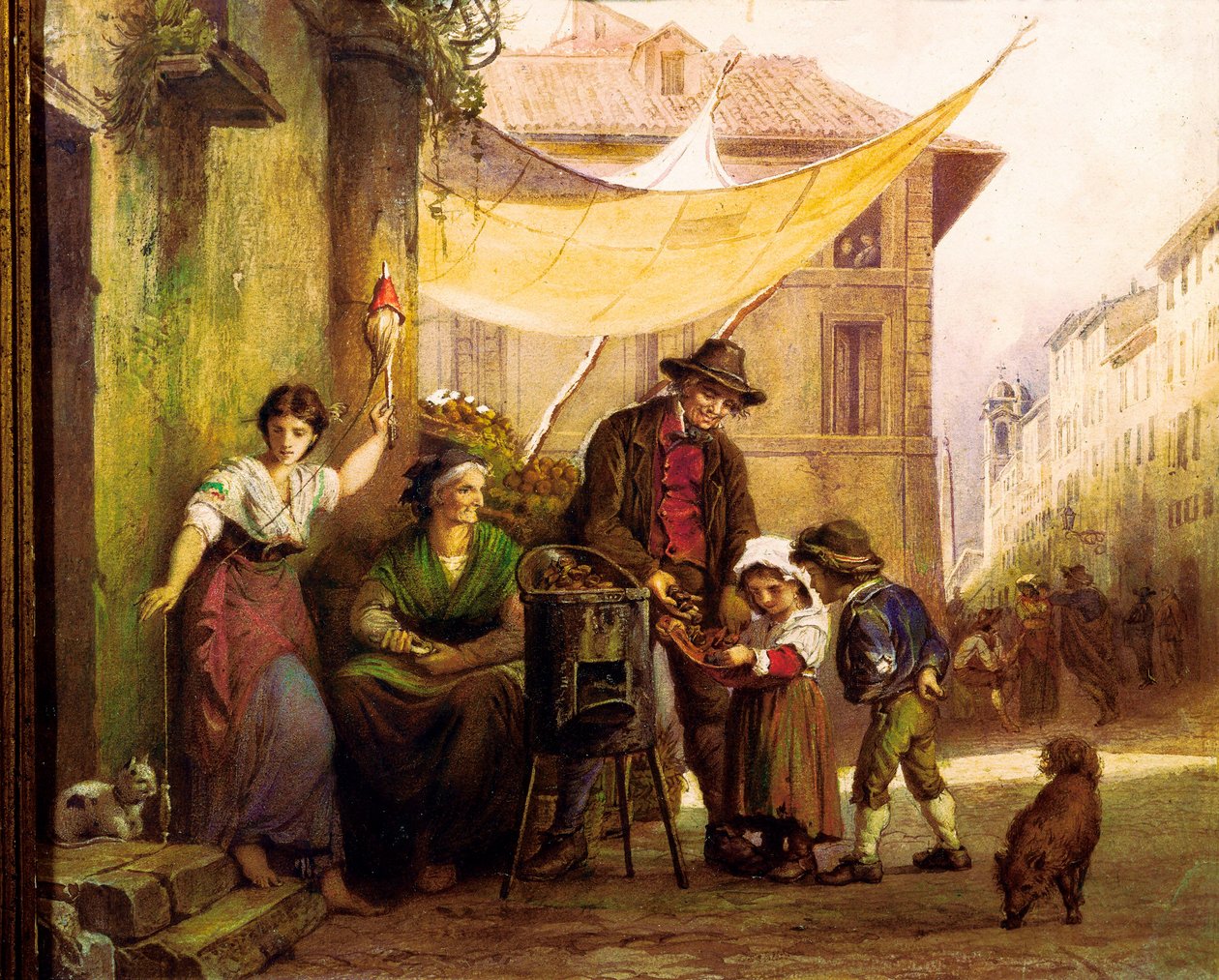 Le marchand de marrons - Arnold Corrodi