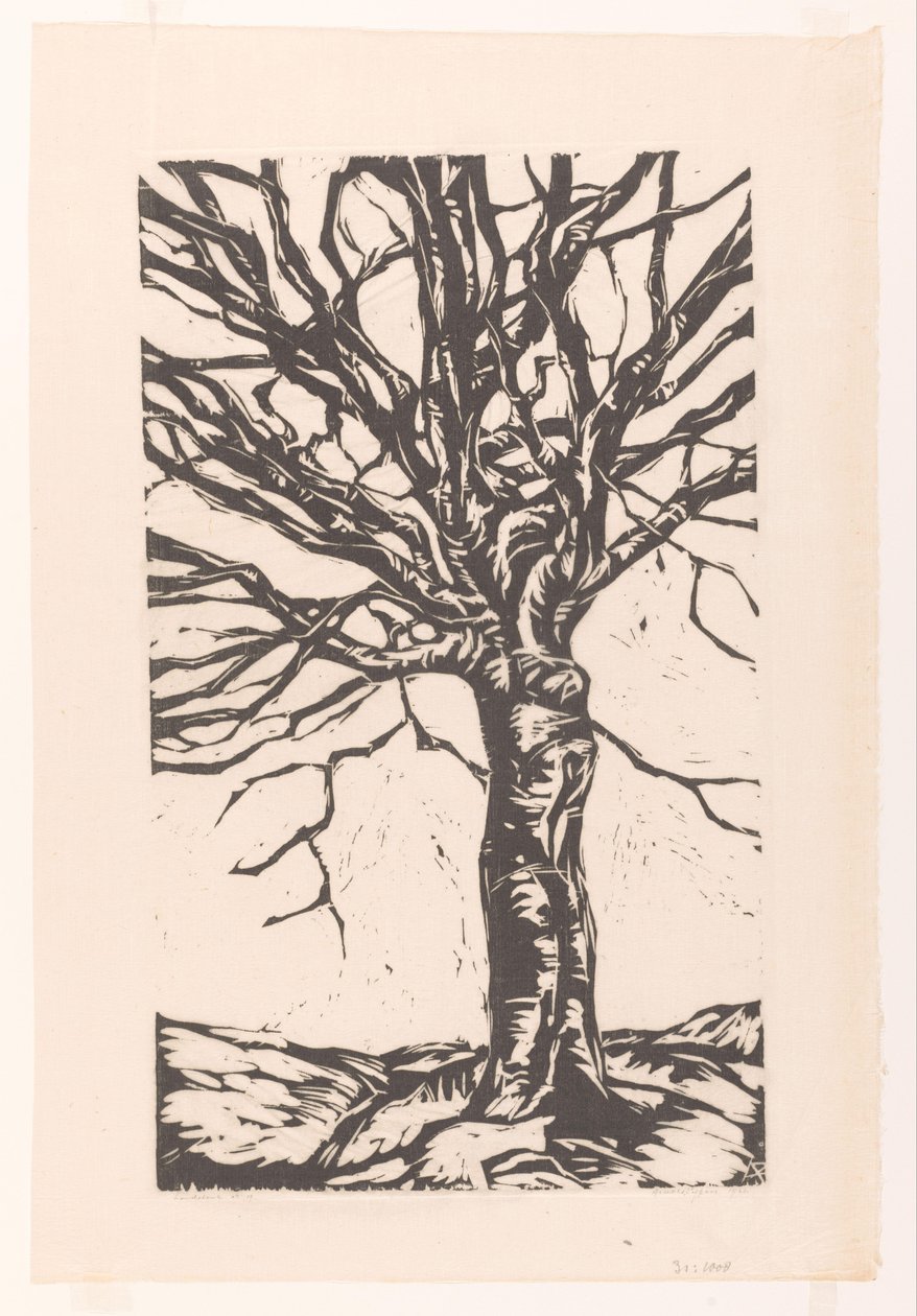 Arbre nu - Arnold Pijpers (signed by artist)