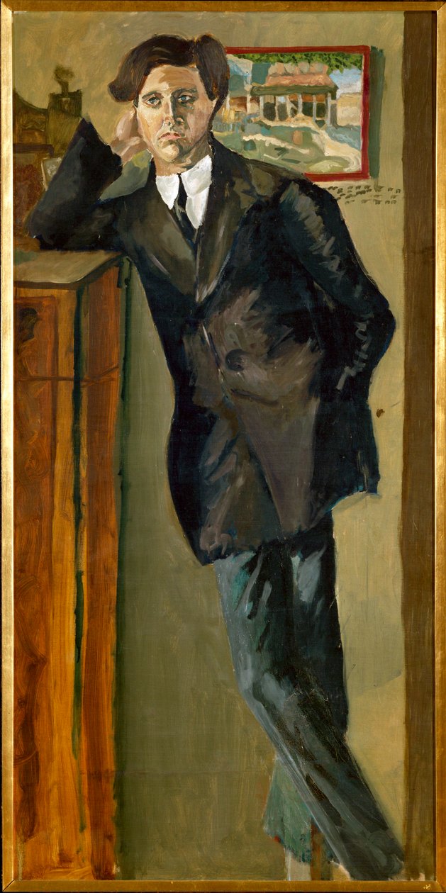 Alban Berg, compositeur (huile sur toile) - Arnold Schoenberg
