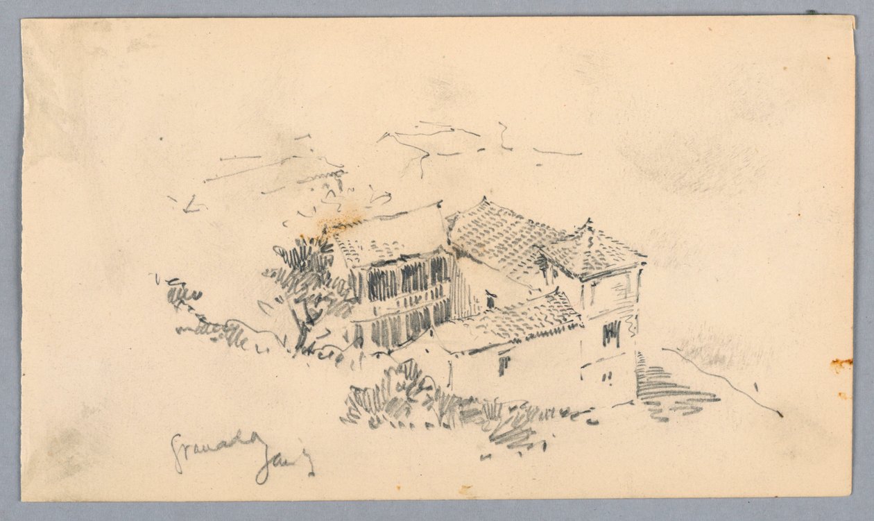 Cour, Grenade - Arnold William Brunner