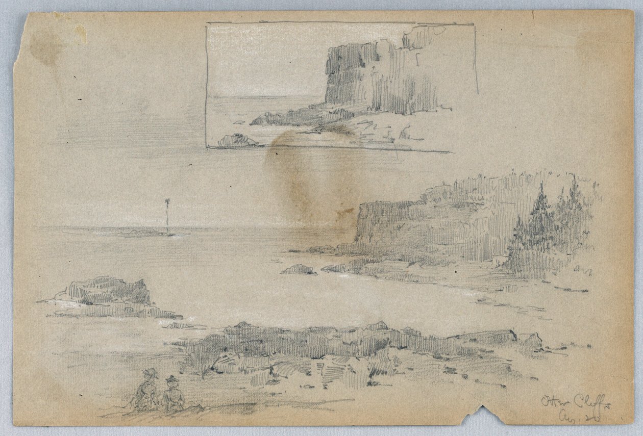Falaises de loutre - Arnold William Brunner