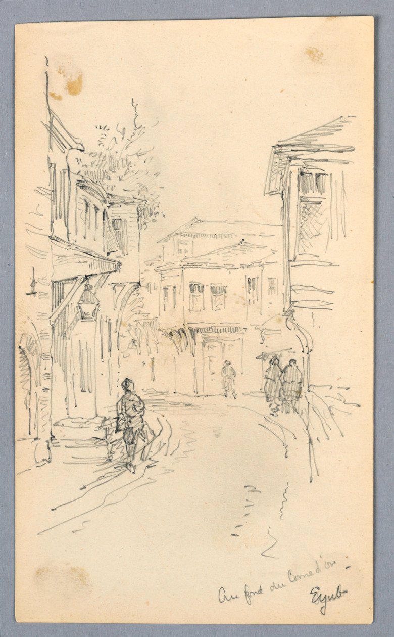 Scène de Rue - Arnold William Brunner