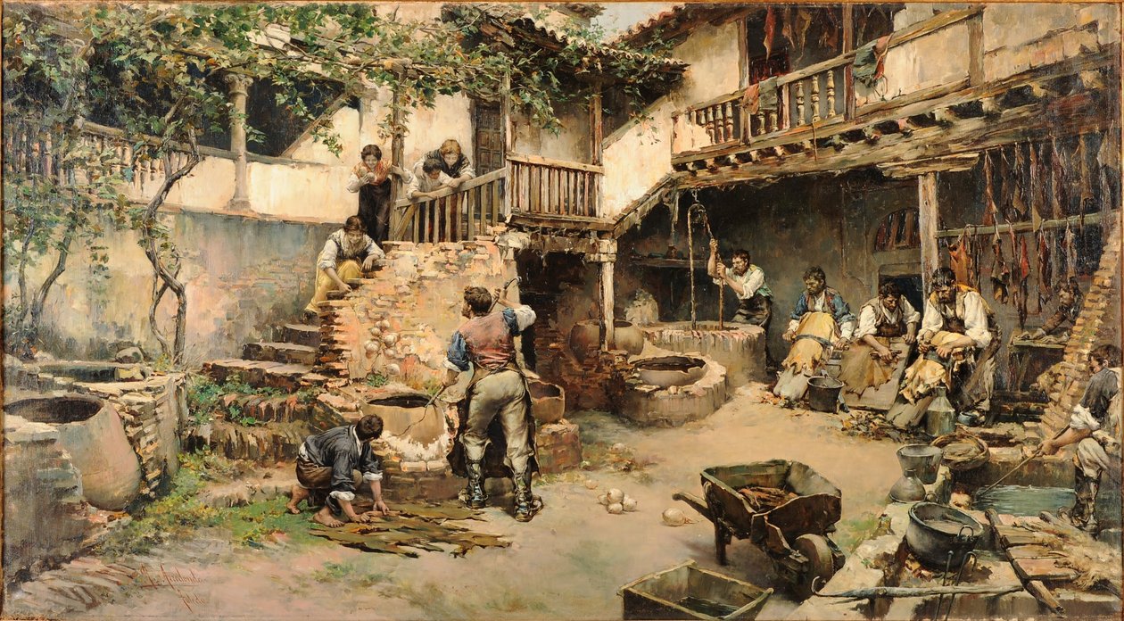 Atelier de tanneurs - Atelier de tanneurs d