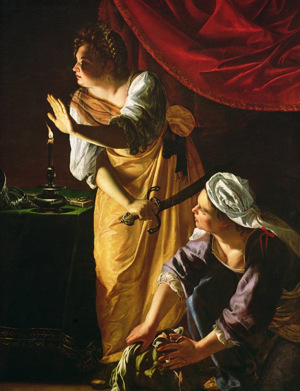 Judith et sa servante avec la tête d