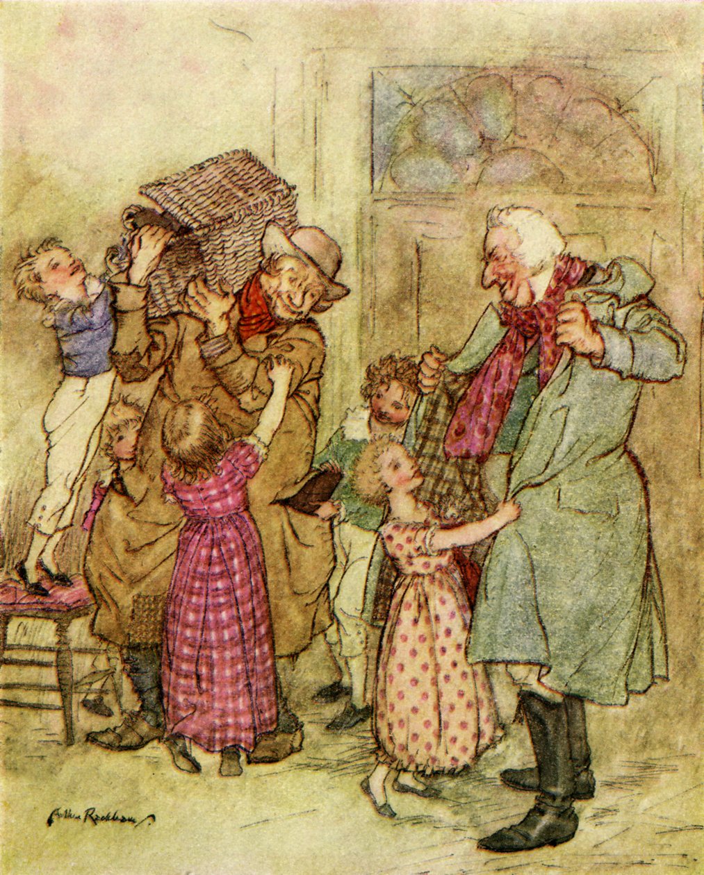 Un chant de Noël - Arthur Rackham