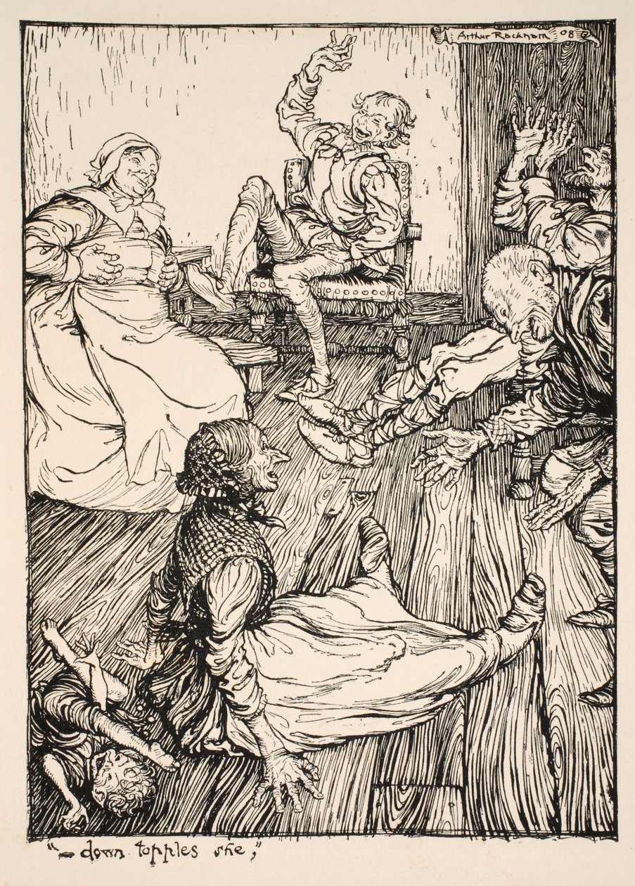 Elle tombe, illustration de 