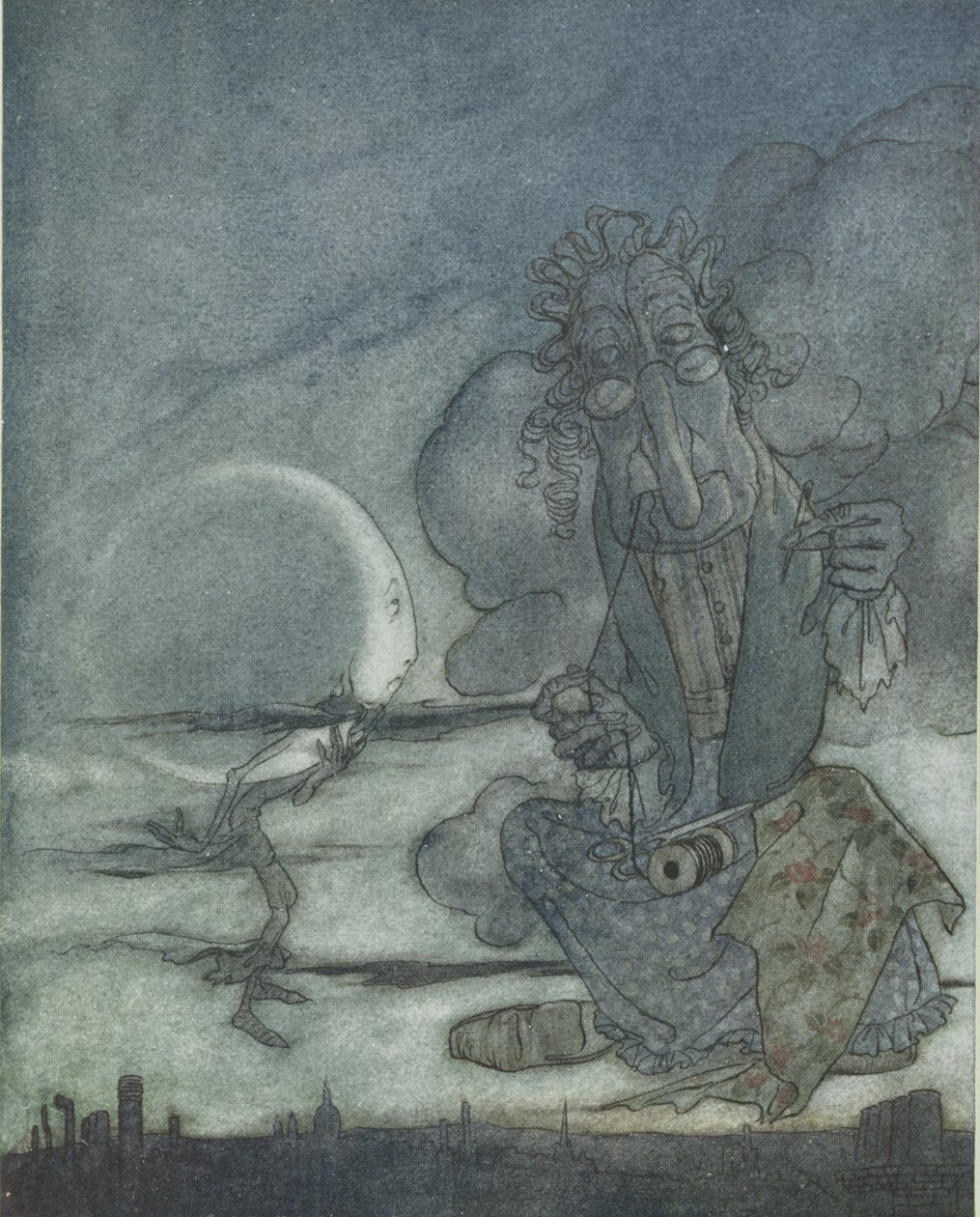 La Lune et sa mère, illustration de 