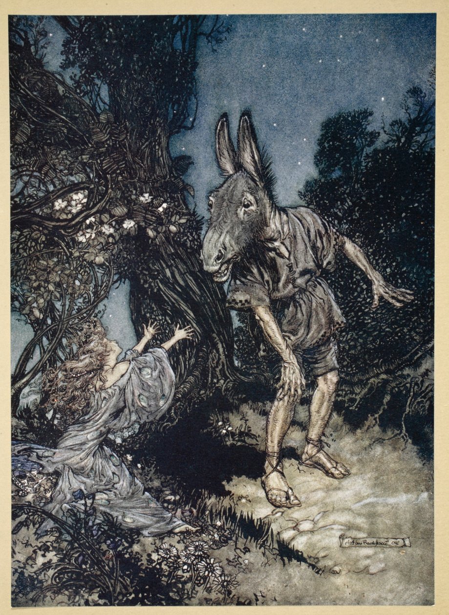 Quel ange me réveille de mon lit fleuri, illustration de 