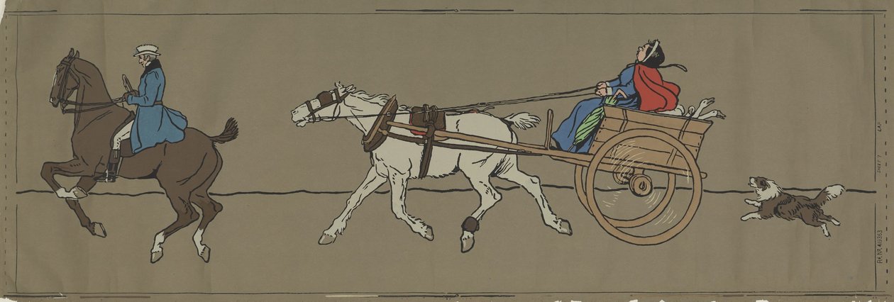 La Frise de Chasse - Arthur Sanderson und Sons Ltd.