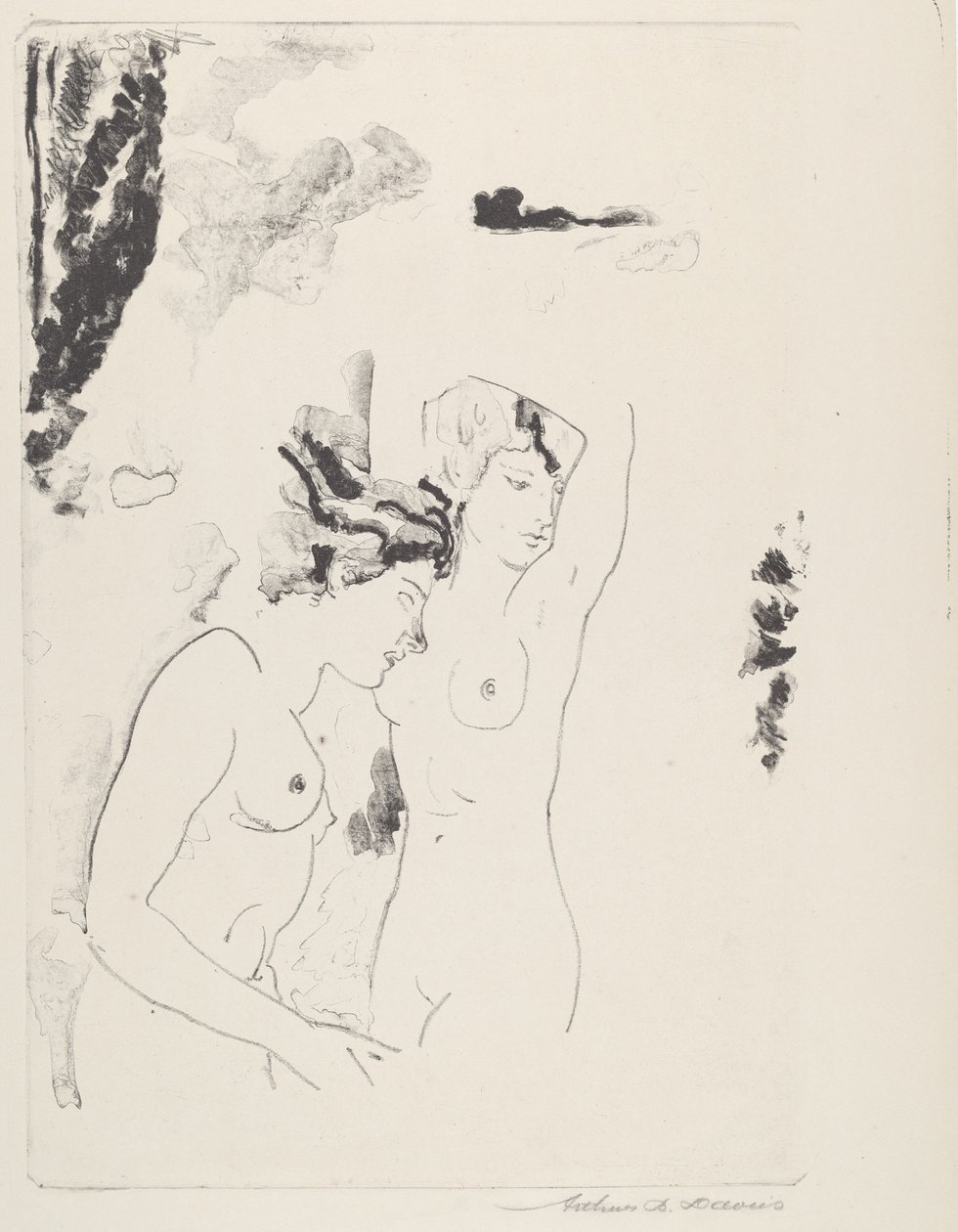 Nymphes du ruisseau - Arthur B. Davies