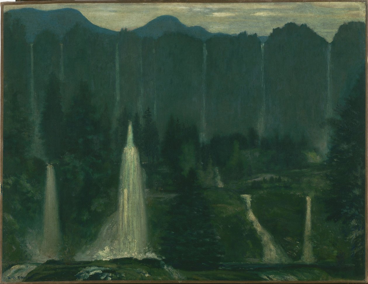 De nombreuses eaux - Arthur Bowen Davies