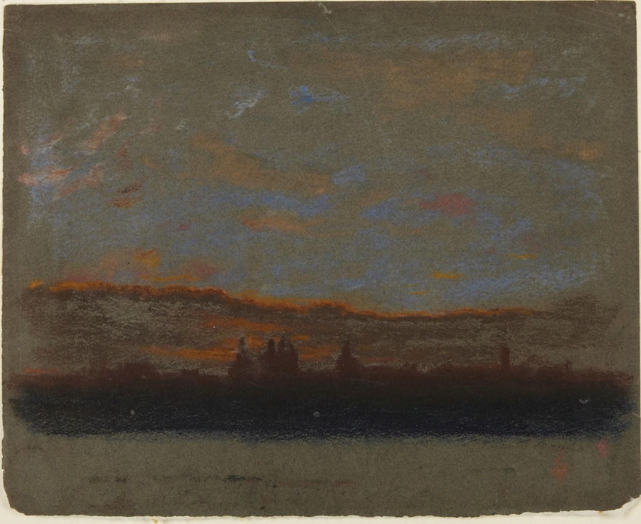 Coucher de soleil - Arthur Bowen Davies