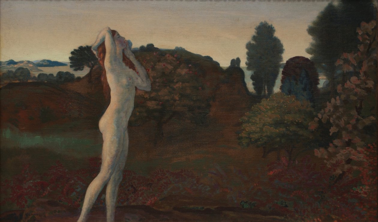 Lisière de la vallée - Arthur Bowen Davies