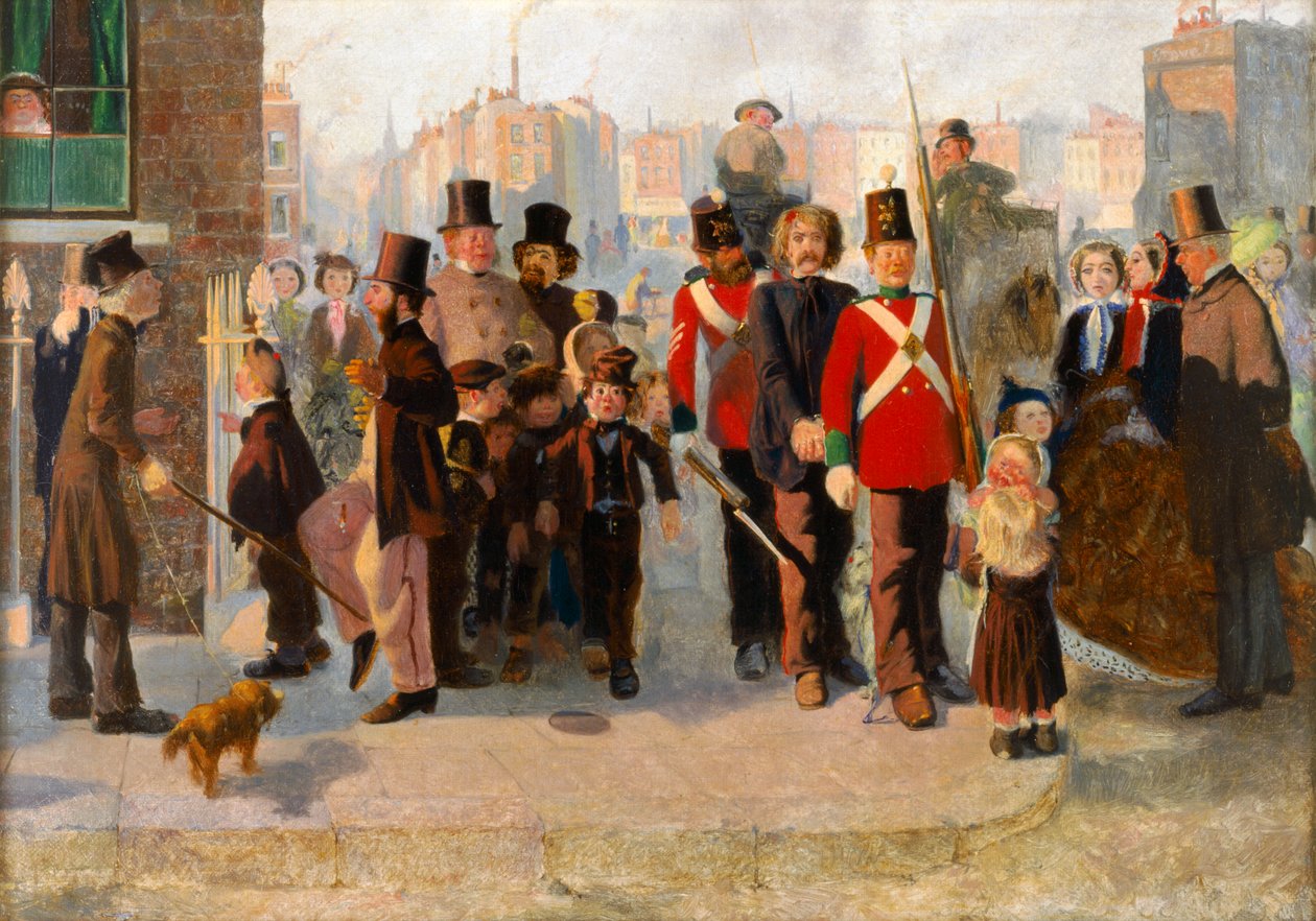 Le Déserteur - Arthur Boyd Houghton
