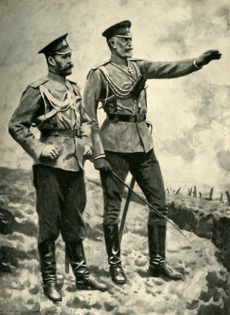 Les changements dans le commandement russe, septembre 1915. Première Guerre mondiale, vers 1920 - Arthur C. Michael