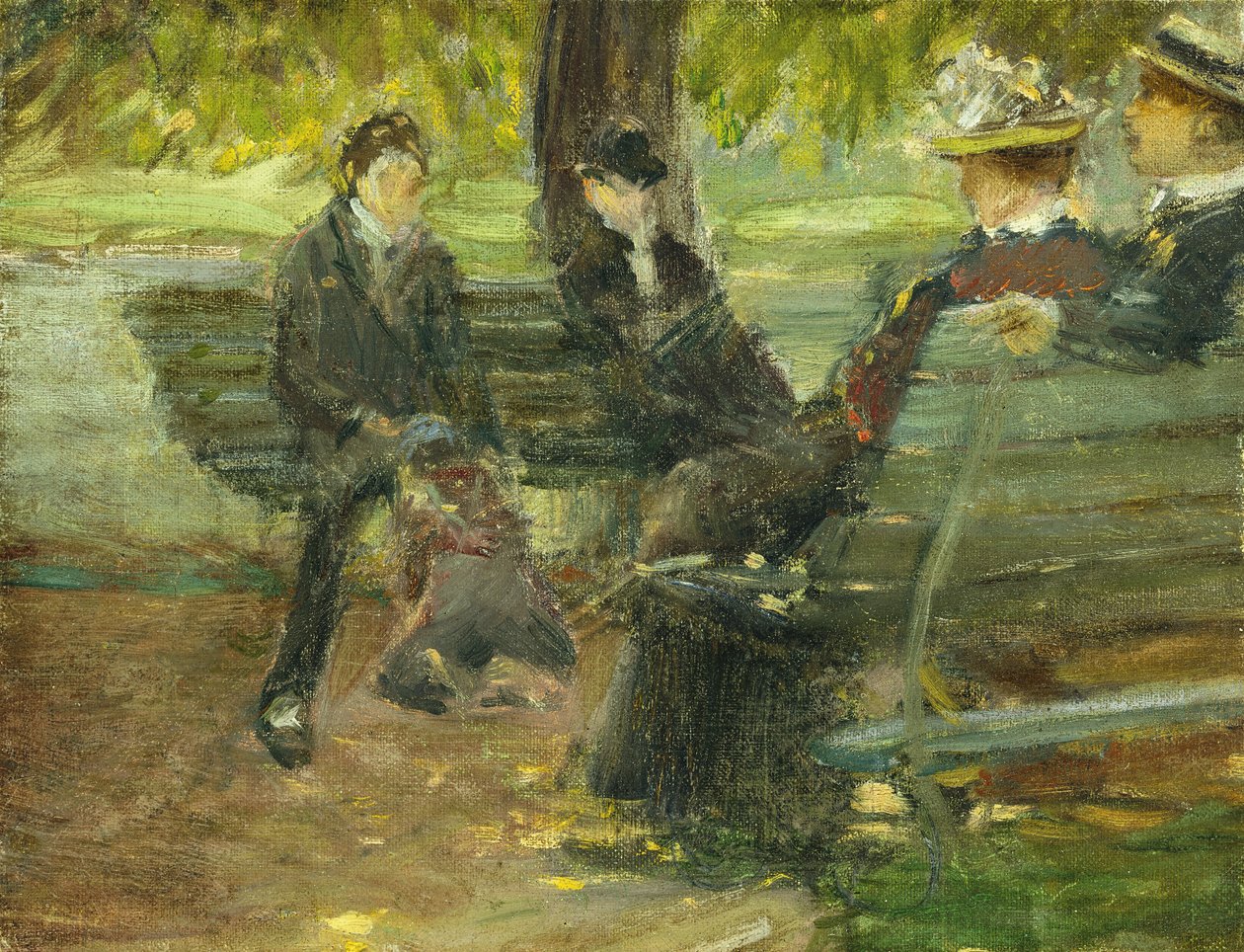 Dans le parc - Arthur Clifton Goodwin