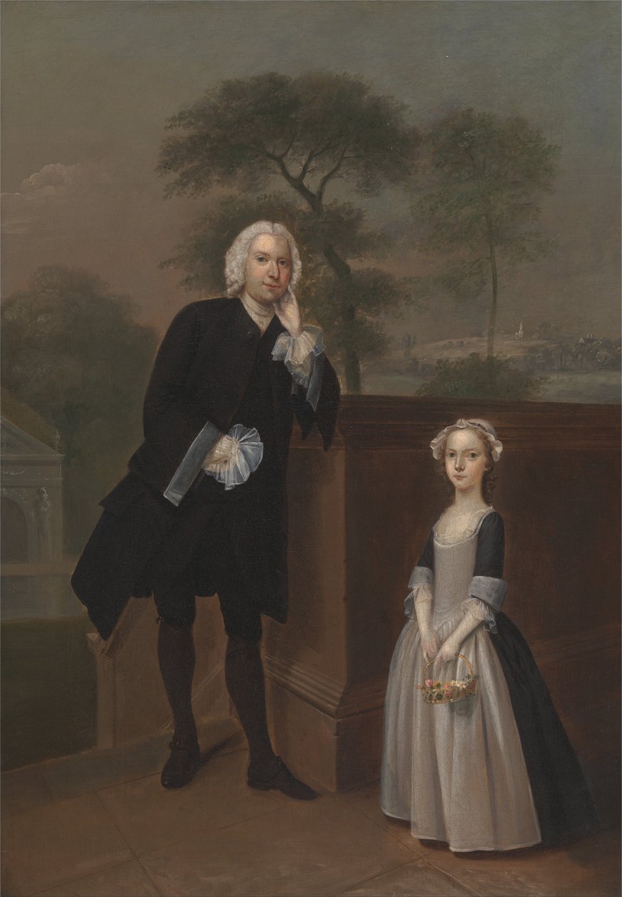 Un inconnu et sa fille - Arthur Devis