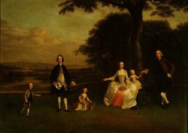 La famille Till - Arthur Devis