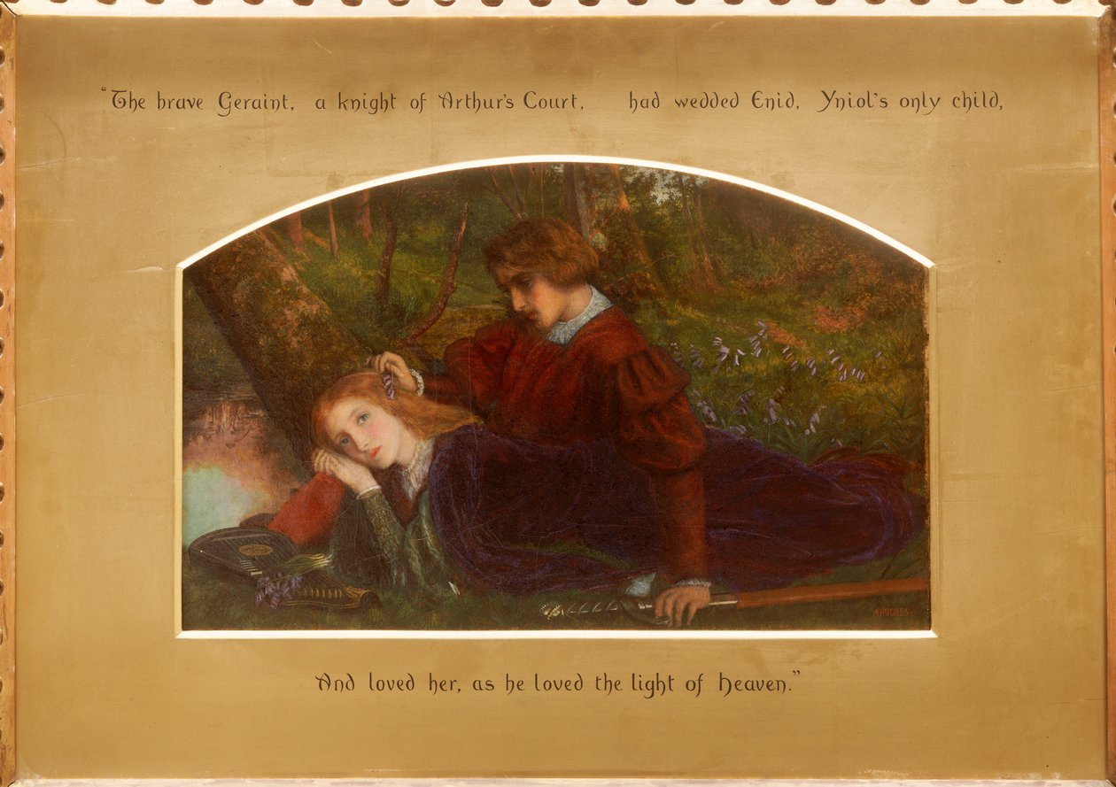 Enid et Geraint - Arthur Hughes