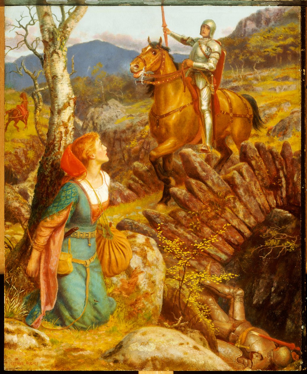 Le renversement de la nuit rouillée - Arthur Hughes