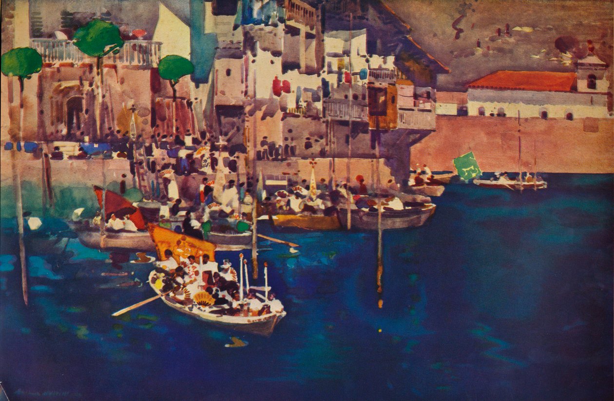 Un port méditerranéen - Arthur Melville