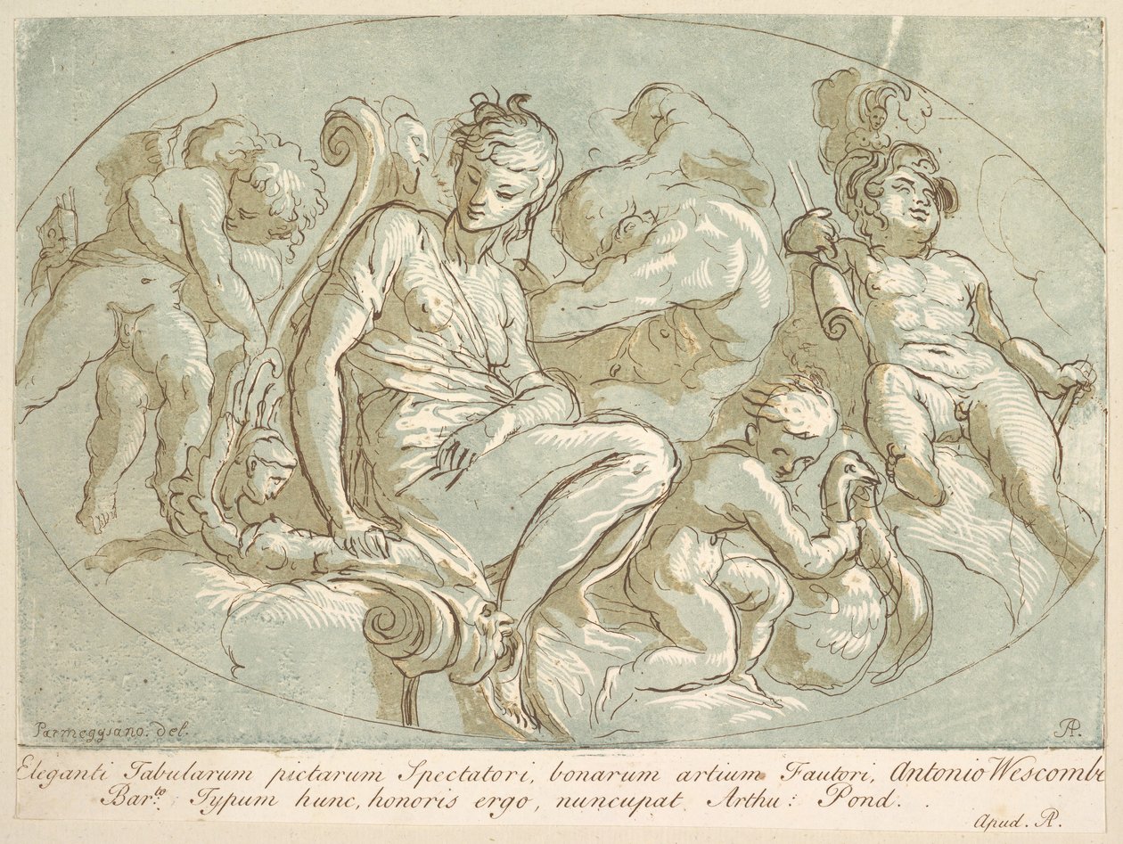 Vénus entourée de putti, ca. 1735 - Arthur Pond