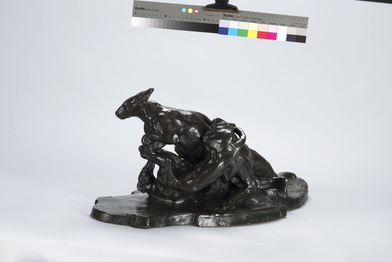 Kangourou et chien - Arthur Putnam