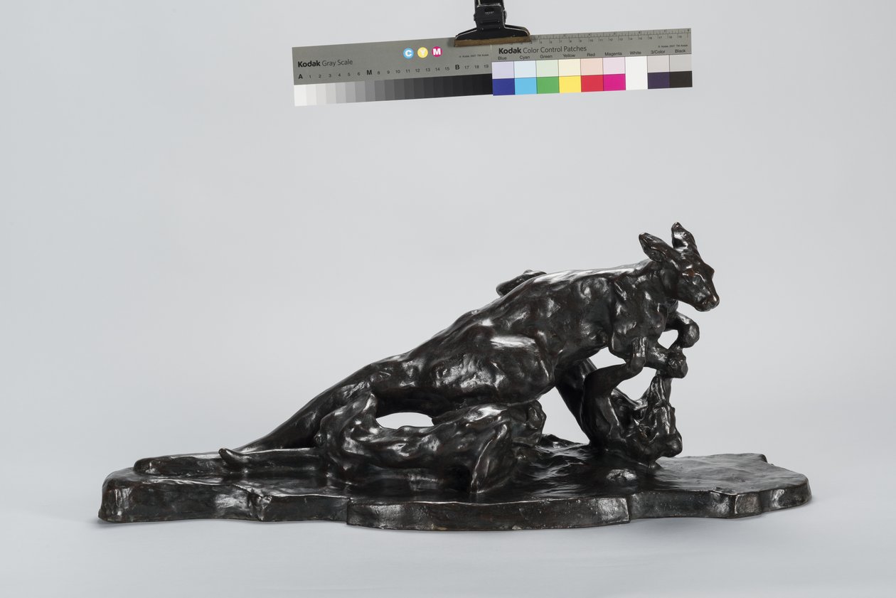 Kangourou et chien - Arthur Putnam