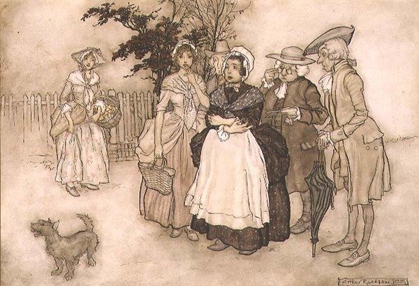 Tous stupéfaits, scène de 