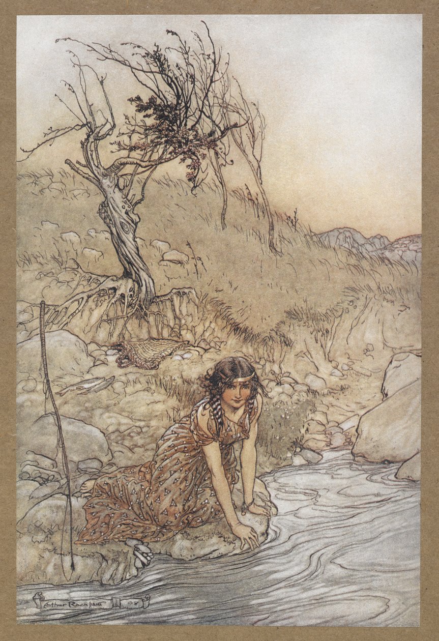 Hermia. Une scène de 