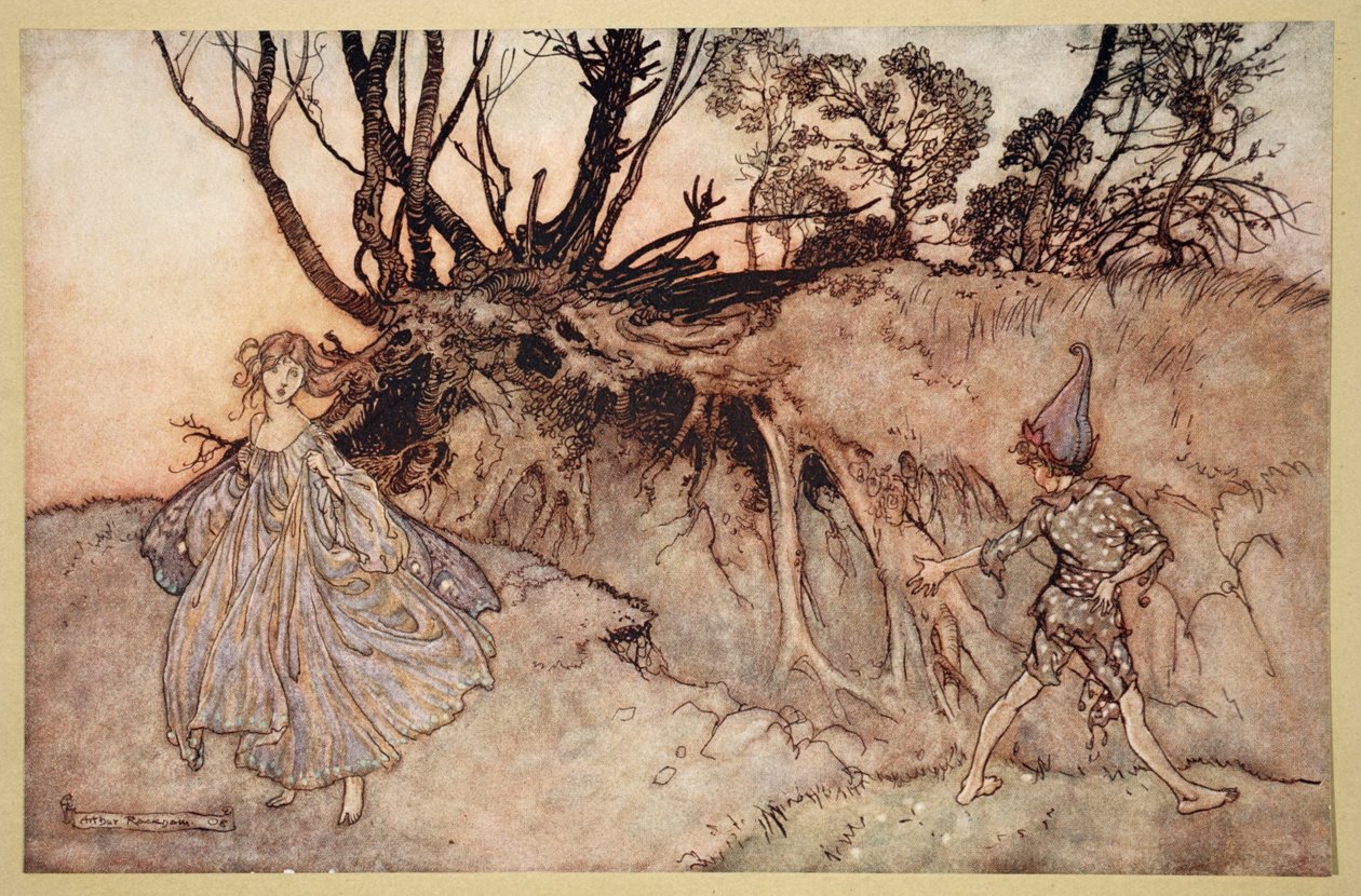 Comment maintenant esprit ! où errez-vous, illustration de 