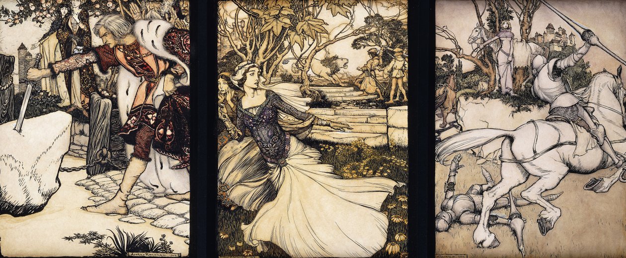 Illustrations de La Morte d