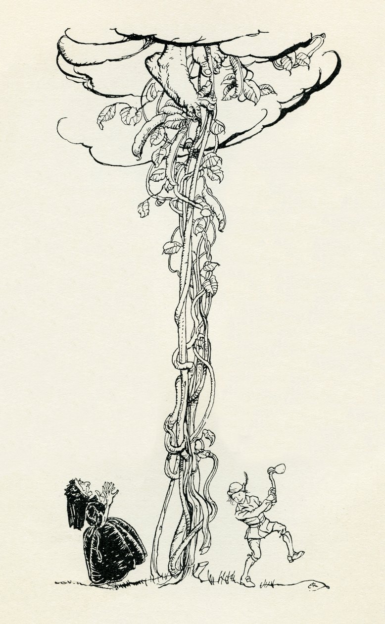 Jack et le Haricot magique - Arthur Rackham