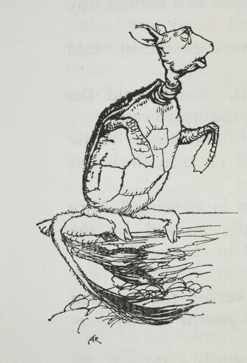La Fausse Tortue - Arthur Rackham