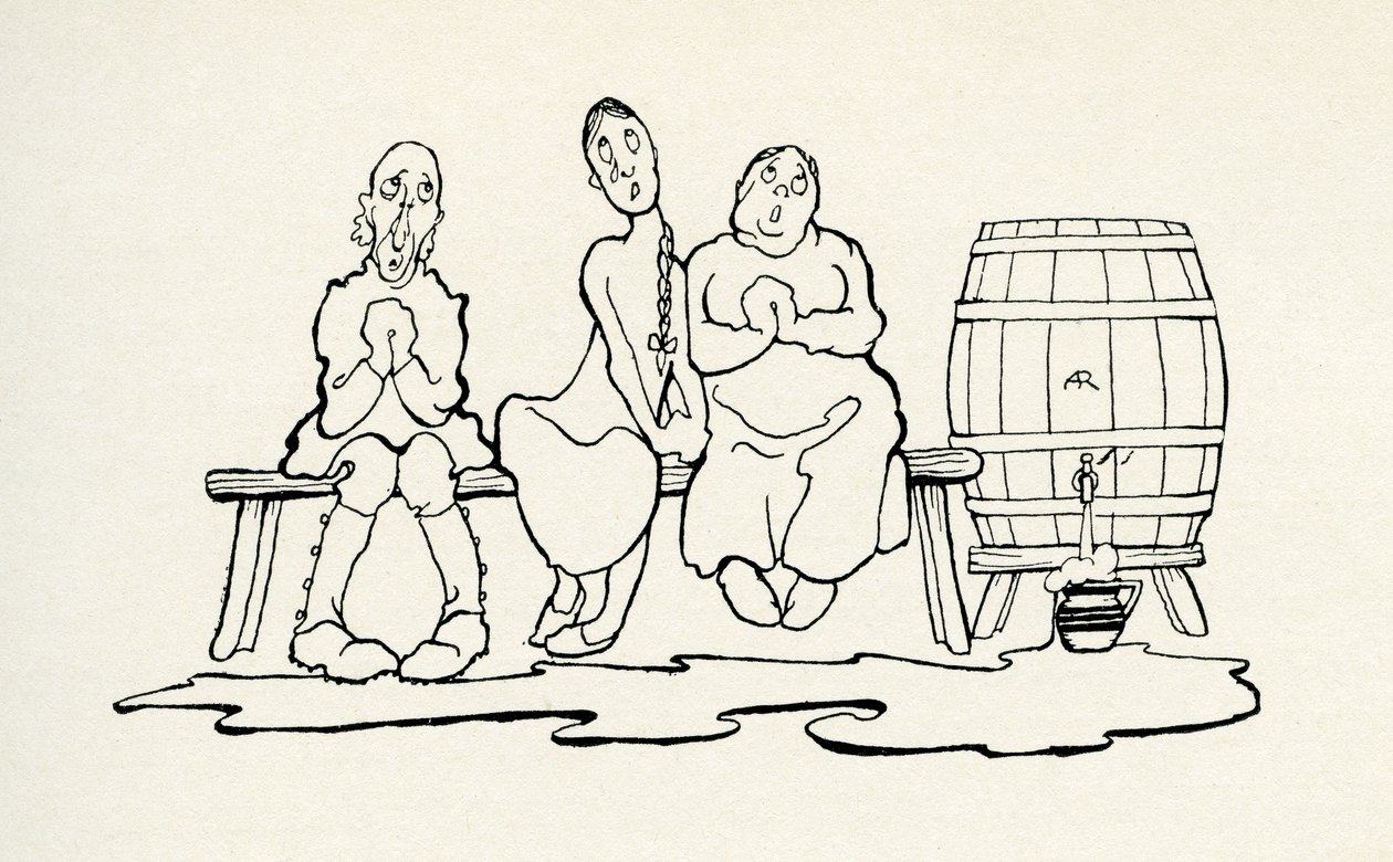 Les trois sottes - Arthur Rackham
