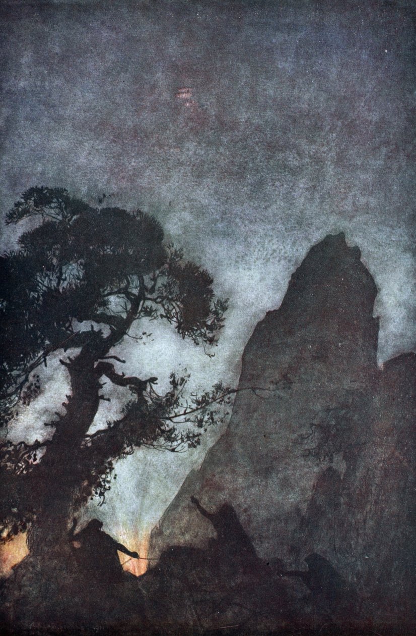 Les trois Nornes - Arthur Rackham